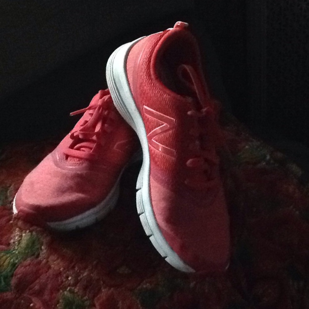 New balance red sneaker